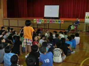 北中城小学校福祉講話
