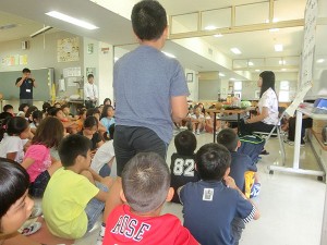 北中城小学校 福祉体験学習